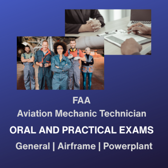 Picture of FAA Oral & Practical Tests for General, Airframe, and Powerplant